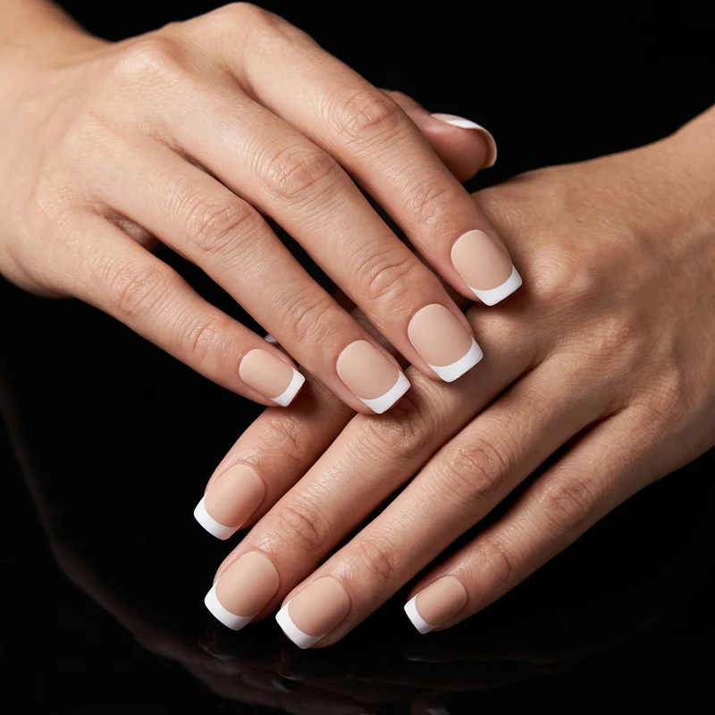 Französisches Tipp-Nageldesign Karnz