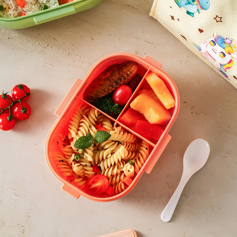 Multi-Sektionale Mahlzeitenvorbereitungs Bento Box