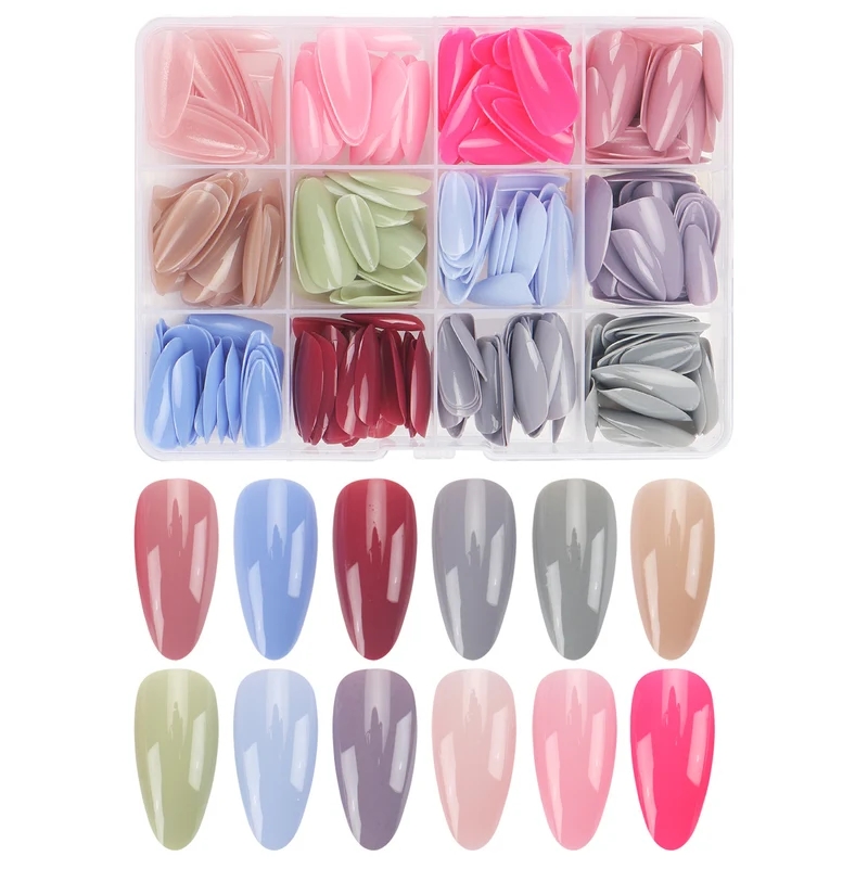 Vielseitiges Press-On Nagelset Karnz