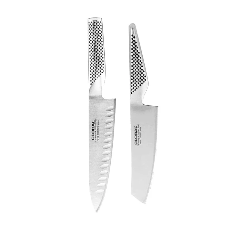 Global - G-7805 Kochmesser + Gemüsemesser