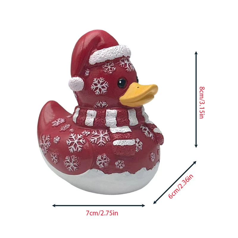 Weihnachtsmann Gummi-Ente Karnz