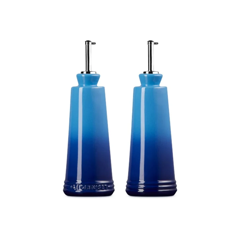LeCreuset - Öl- und Essigset Azure 20x9cm 0,3l