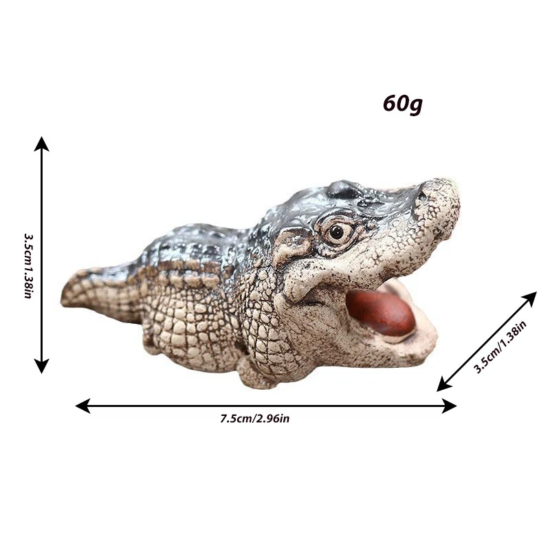 Dekorative Krokodilfigur Karnz