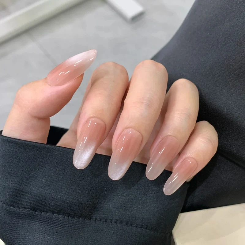 Ombre Langanhaltende Press-On Nagelverlängerungen Karnz