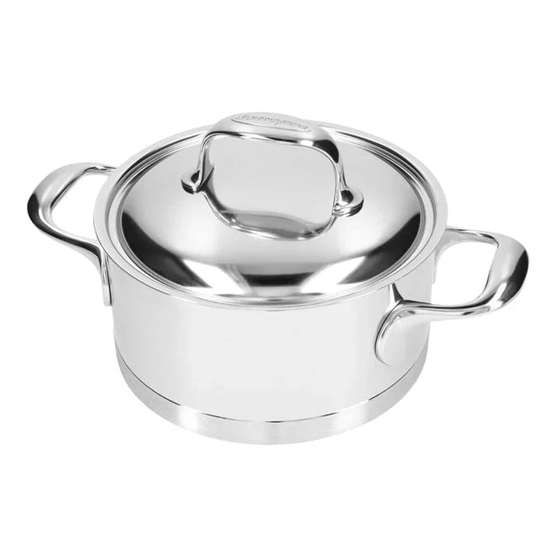 Demeyere - Atlantis 7 Kochtopf mit Deckel 18 cm