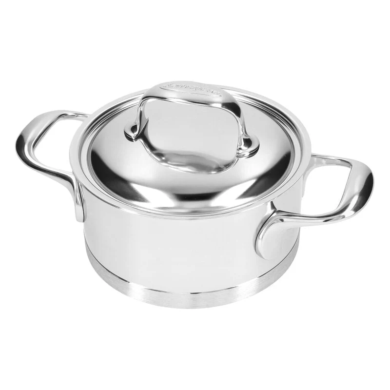 Demeyere - Atlantis 7 Kochtopf mit Deckel 16 cm