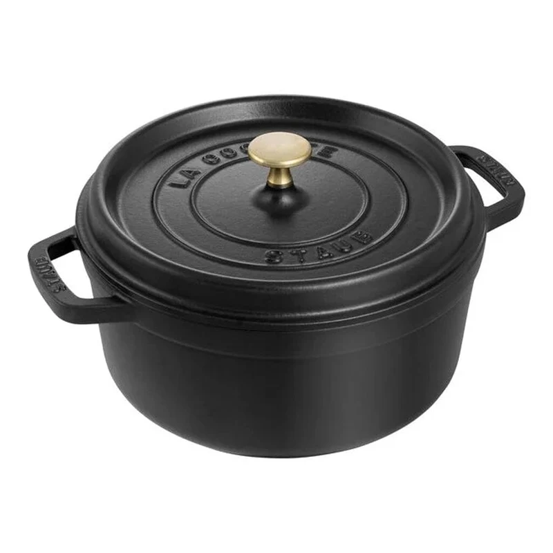 Staub - Runde Cocotte 26 cm - Schwarz