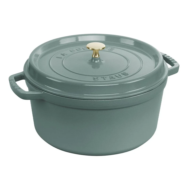 Staub - Runde Cocotte 28 cm - Eukalyptus