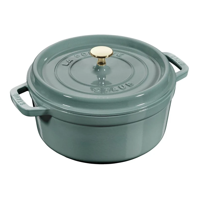 Staub - Runde Cocotte 24 cm - Eukalyptus