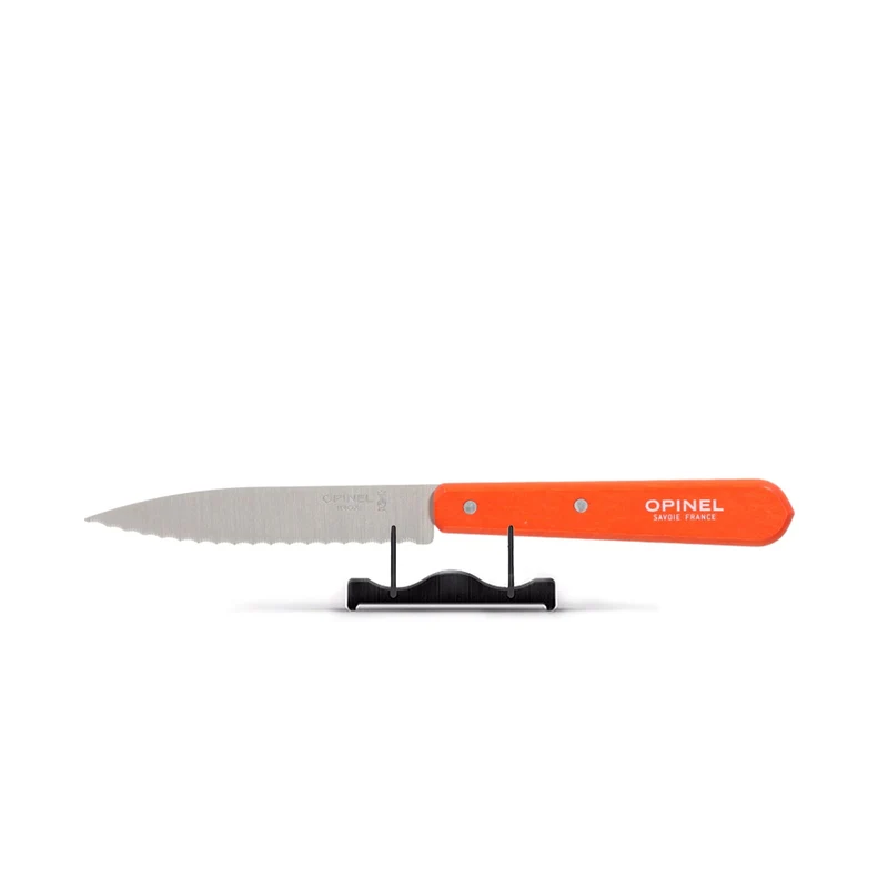 Opinel - Wellenschliffmesser Nr. 113 Orange 10 cm