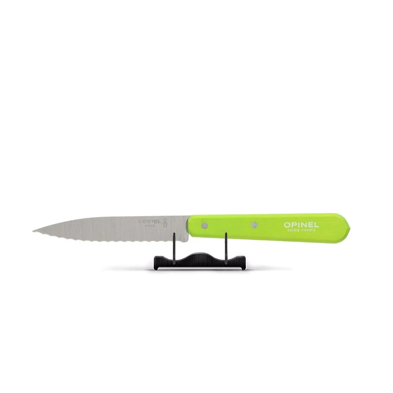 Opinel - Wellenschliffmesser Nr. 113 Grün 10 cm