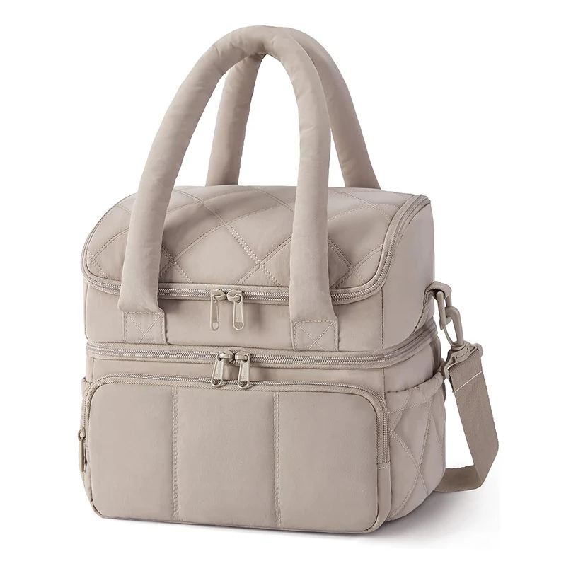 Elegante Mehrfach-Fach Isolierte Lunch-Tasche Karnz