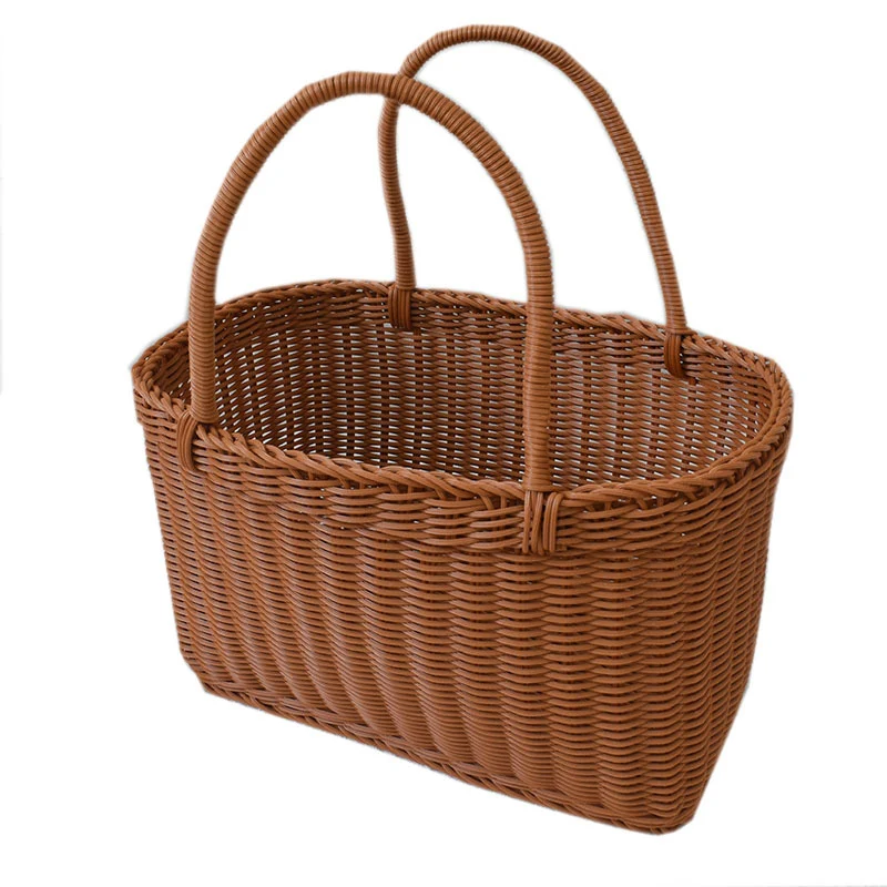 Gewebter Rattan-Aufbewahrungskorb Karnz