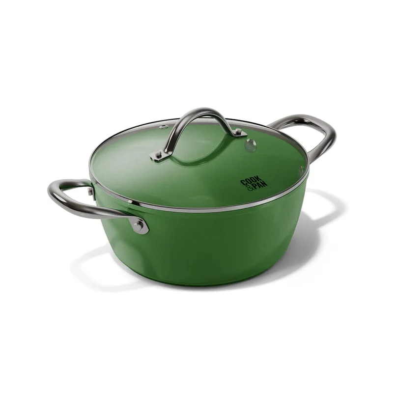 Von C&P – Go Green Kochpfanne 22 cm mit Glasdeckel