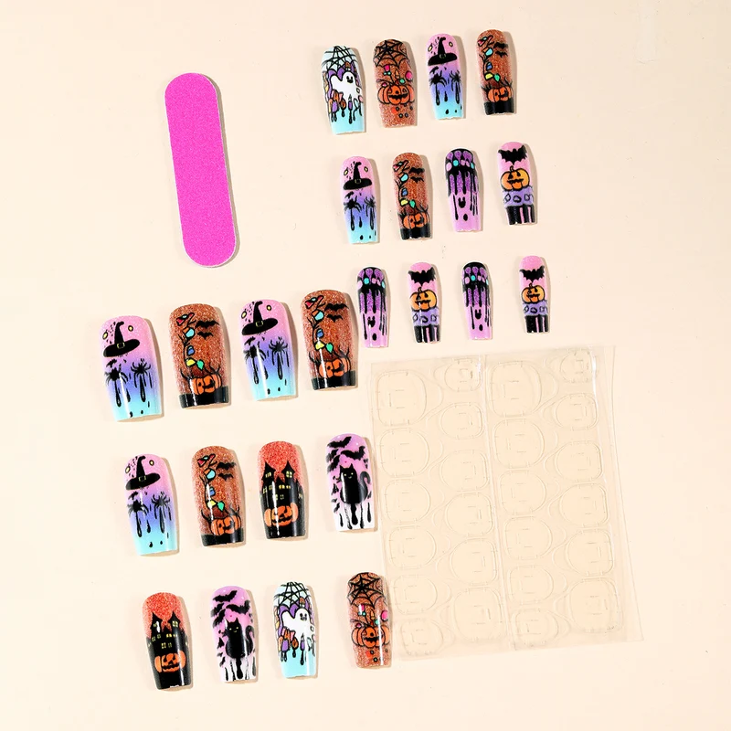 Halloween-Themen Nagelkunst Set Karnz