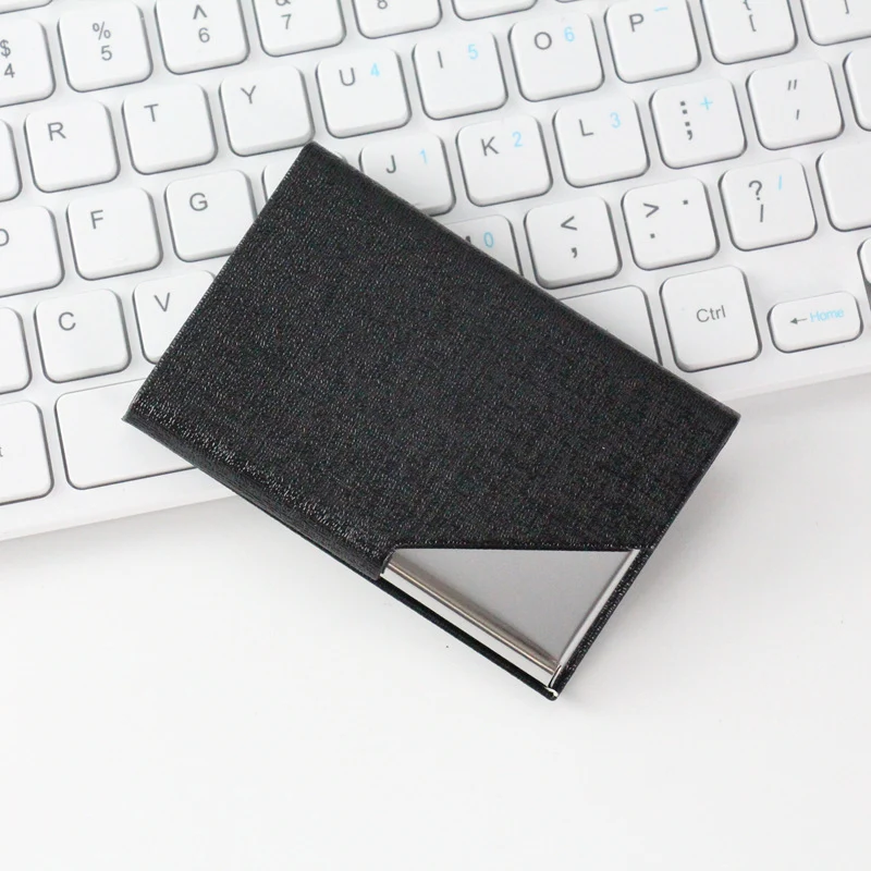 Premium Elegantes RFID-blockierendes Visitenkartenetui