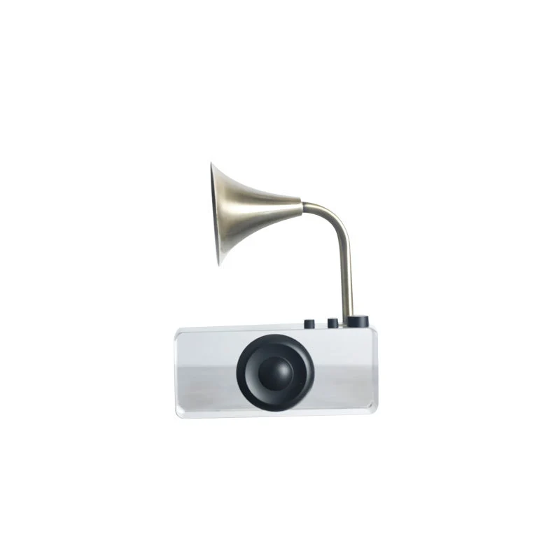 Vintage-inspirierter Bluetooth-Grammophon-Lautsprecher