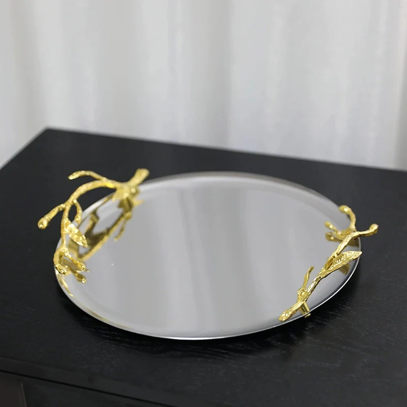 Elegante dekorative Servierplatte
