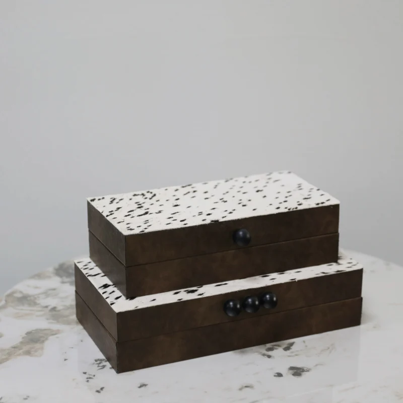 Elegante dekorative Aufbewahrungsbox