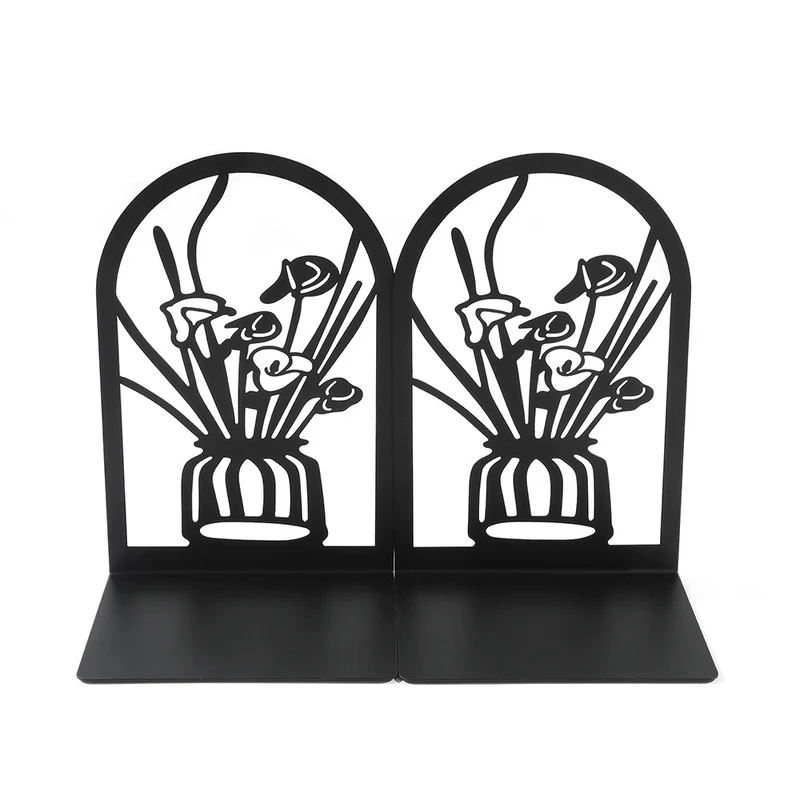 Blumen Design Buchstützen