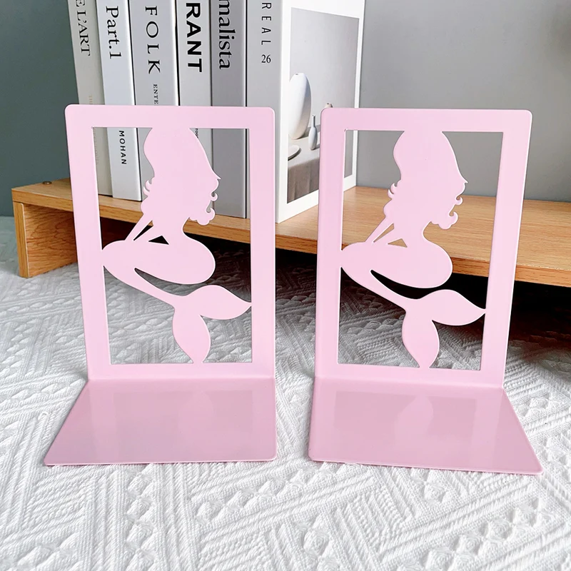 Elegante Meerjungfrau Design Buchstützen