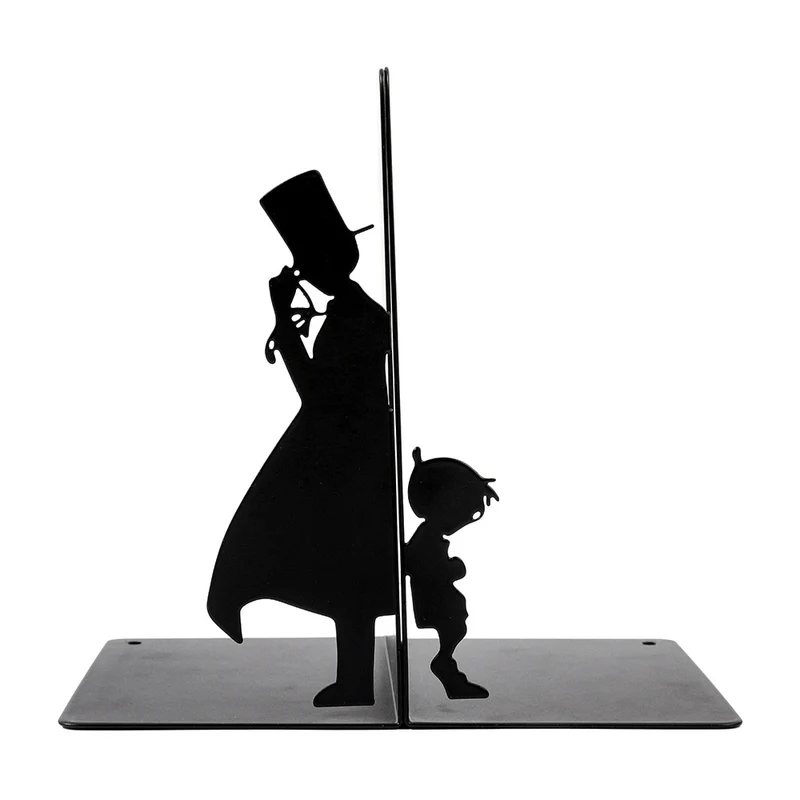 Künstlerische Silhouette Buchstützen
