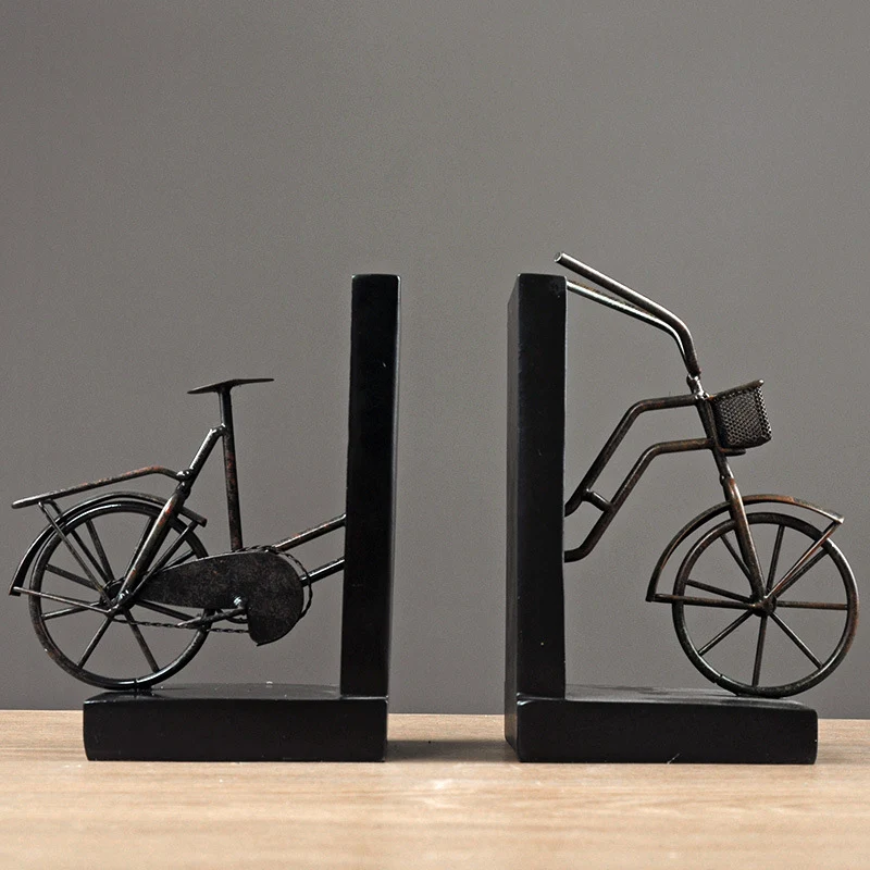 Fahrrad-Themen Dekorative Buchstützen