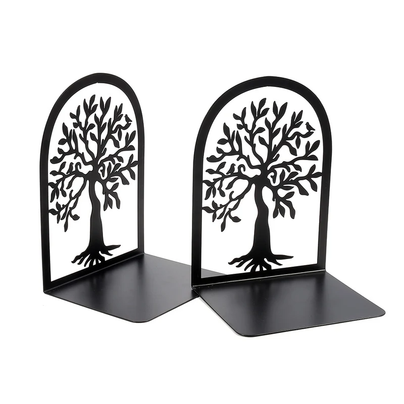 Künstlerische baum-inspirierte Buchstützen