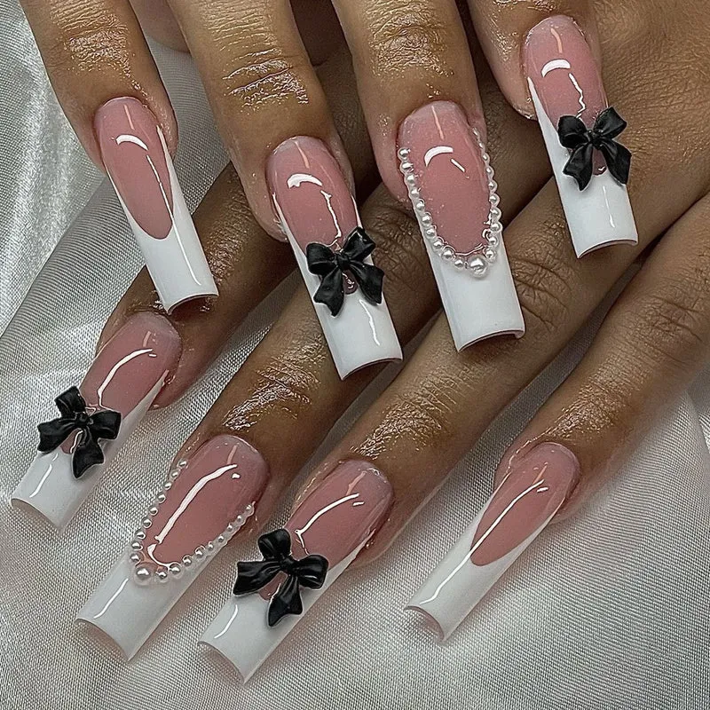 Elegante dekorative Acryl-Nagelkunstverlängerungen Karnz