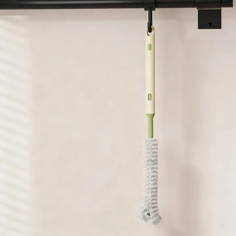 2-in-1 Langgriff-Becherbürste, ausziehbar