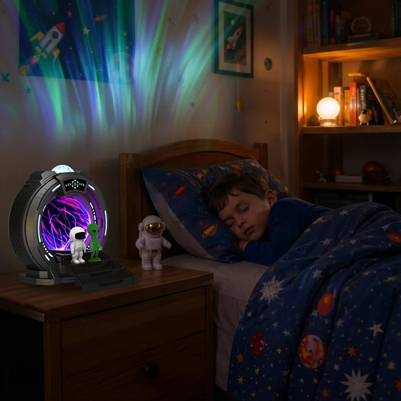 Portal-Projektionsleuchte mit Bluetooth-Lautsprecher