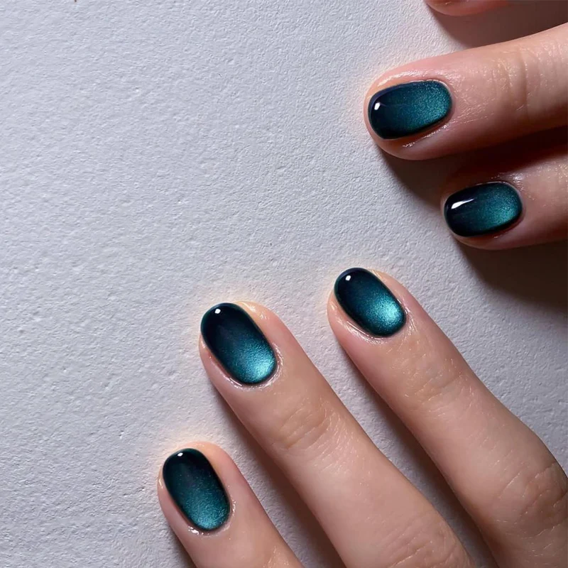 Elegante Ombre-Nägel Karnz