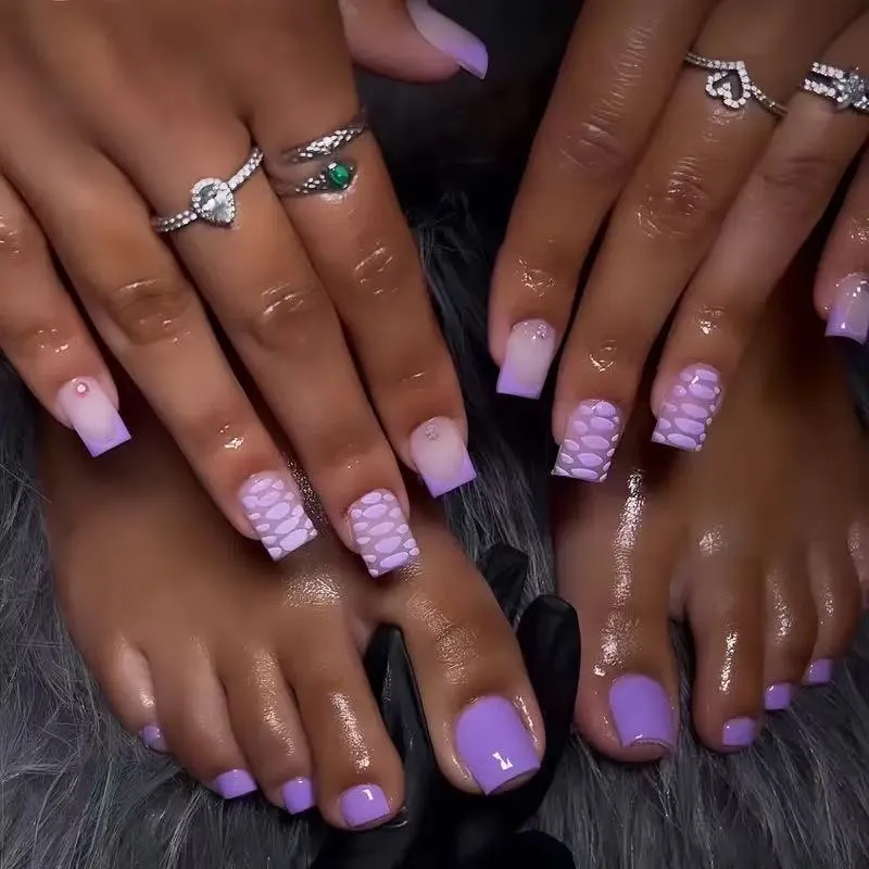 Künstlerisches Gel-Nagelset Karnz