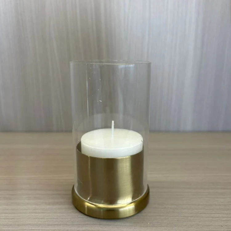 Eleganter Glas Teelichthalter