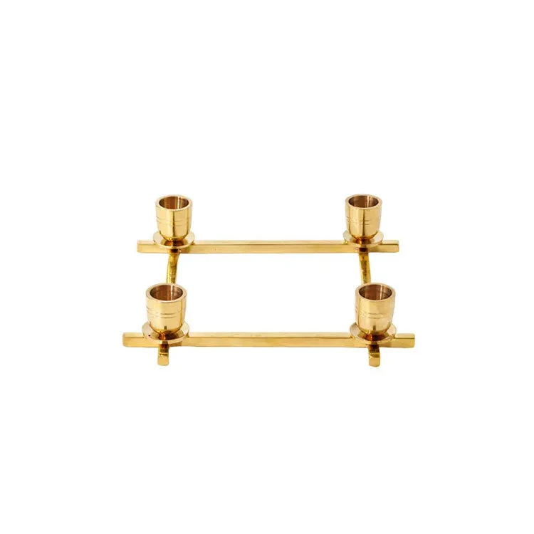 Eleganter geometrischer Kerzenhalter
