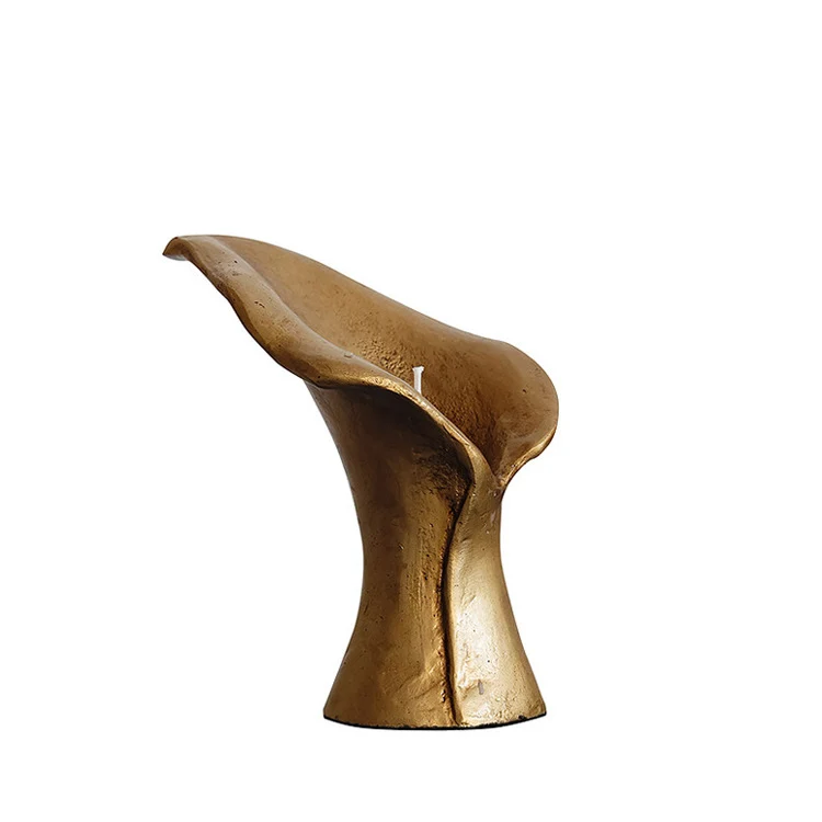 Elegante dekorative Blumenskulptur