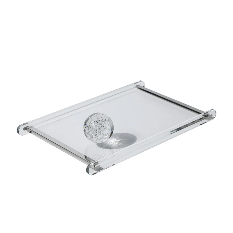 Eleganter Acrylservierteller
