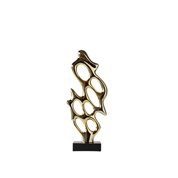 Elegante abstrakte dekorative Skulptur