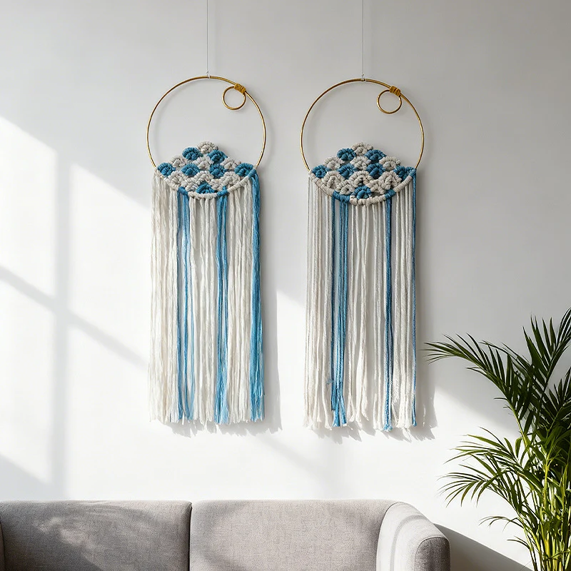 Macrame Wandbehang Karnz
