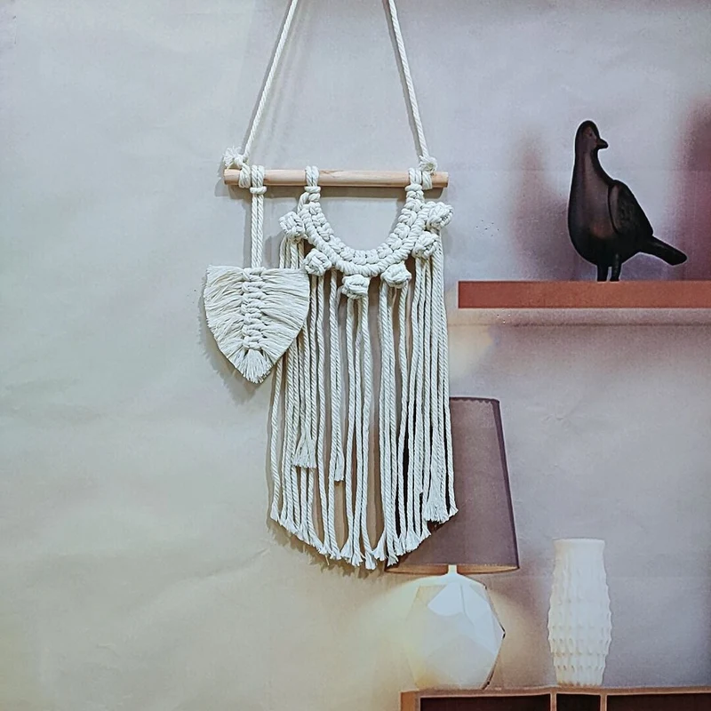 Macrame Wandbehang Karnz