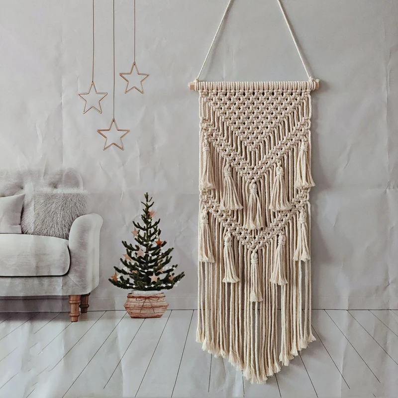 Macramé Wandkunst Karnz