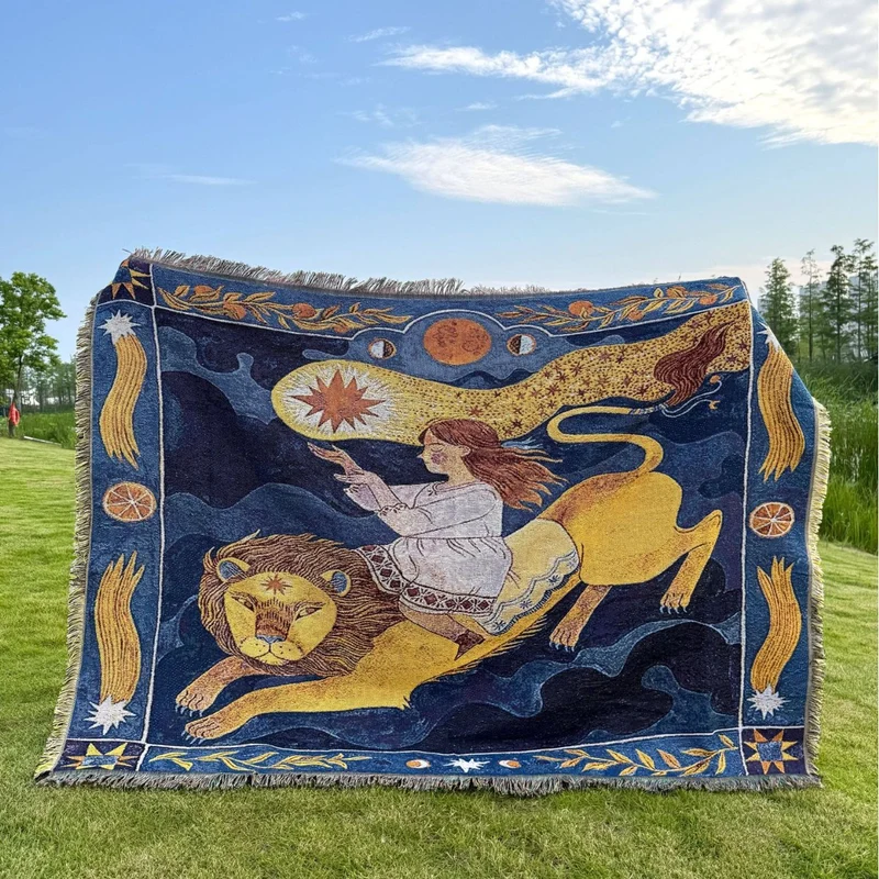 Künstlerische mythologische Szene Tagesdecke