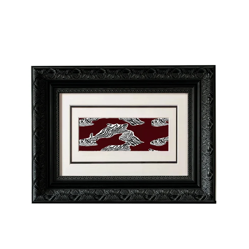 Dekorative gerahmte Kunstdruck