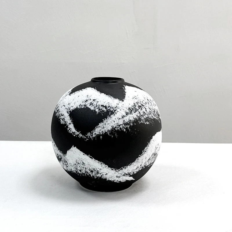 Abstrakte dekorative Kunstvase