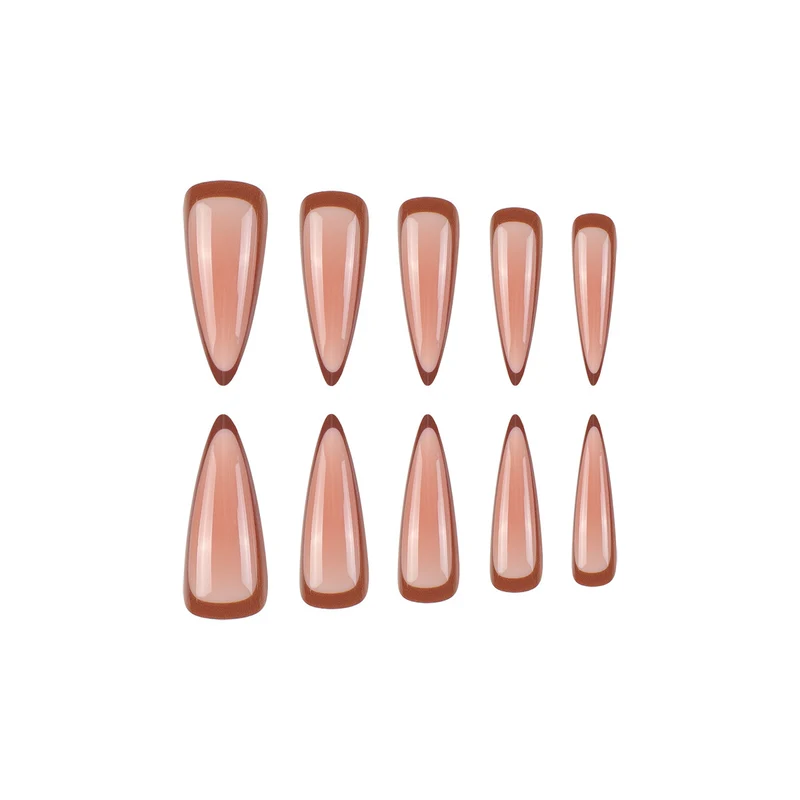 Stiletto Press-On Nail Art Karnz