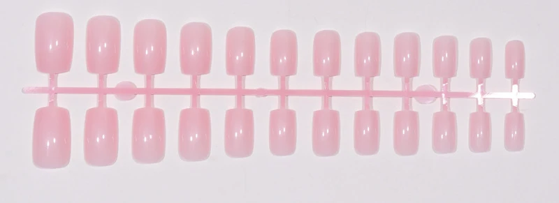 Natürliche glänzende Press-On-Nagelspitzen Karnz