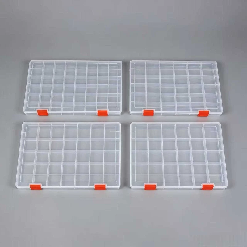 Transparente Multi-Raster Bastelorganisator Schale
