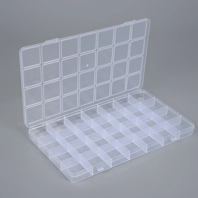Transparente Mehrfach-Fach Aufbewahrungs Organizer Box Karnz