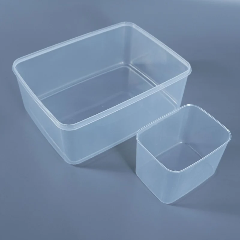 Transparente modulare Aufbewahrungsbehälter Karnz