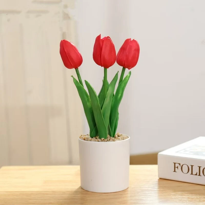 Realistisches Tulpenblumenarrangement